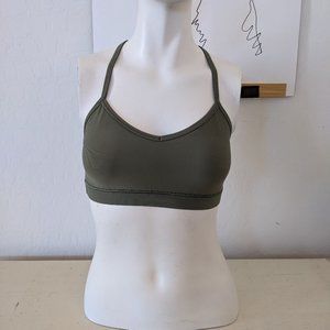 American Eagle Sports Bra Small Olive